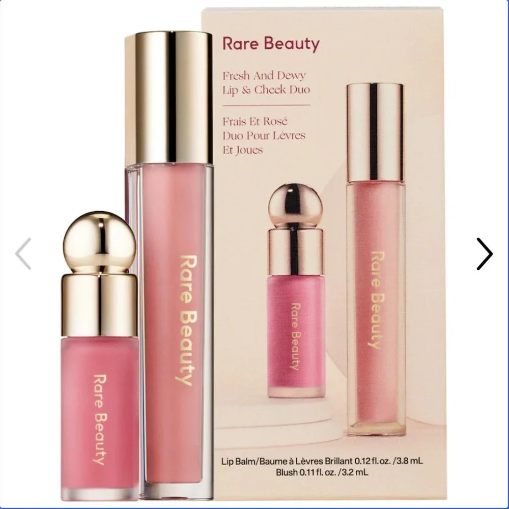 NEW Rare Beauty by Selena Gomez Fresh and Dewy Lip & Cheek Duo